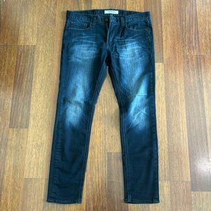 Express Men’s dark wash stretch jeans